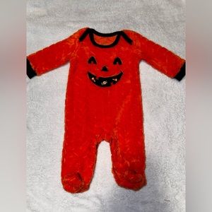Pumpkin One Piece Baby Girl Size 3 Months